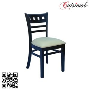 CHAISE EN BOIS AVEC ACCOUDOIR -  - CHAISE INTERIEUR