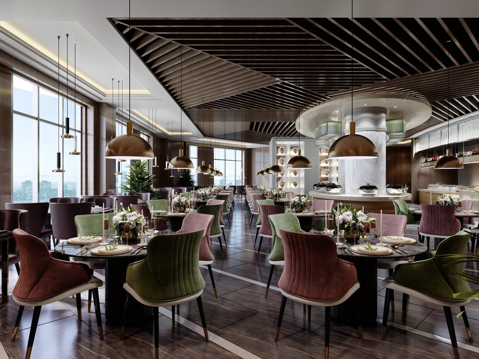 chaises de restaurant